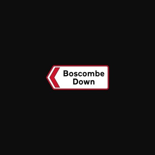 Road Sign Pin Badges - Base Names A-I - Boscombe Down