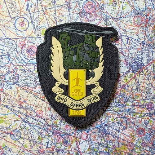 28 Sqn FT68 "Who DARRs Wins" PVC Patch