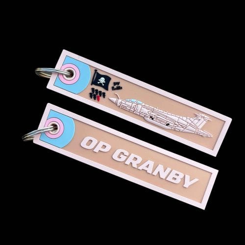 Op Granby: Buccaneer PVC Keyring