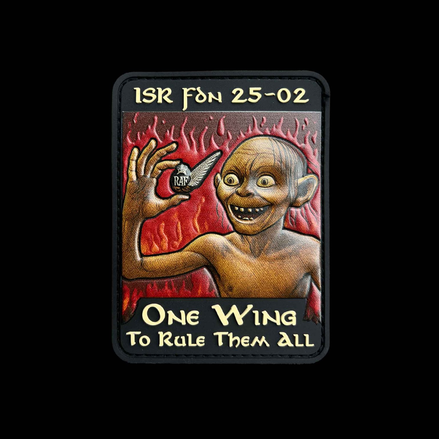 Runway Patch Pvc 45 Sqn ISR FDN 25-02 'One Wing To Rule Them All' PVC Patch - Runway25