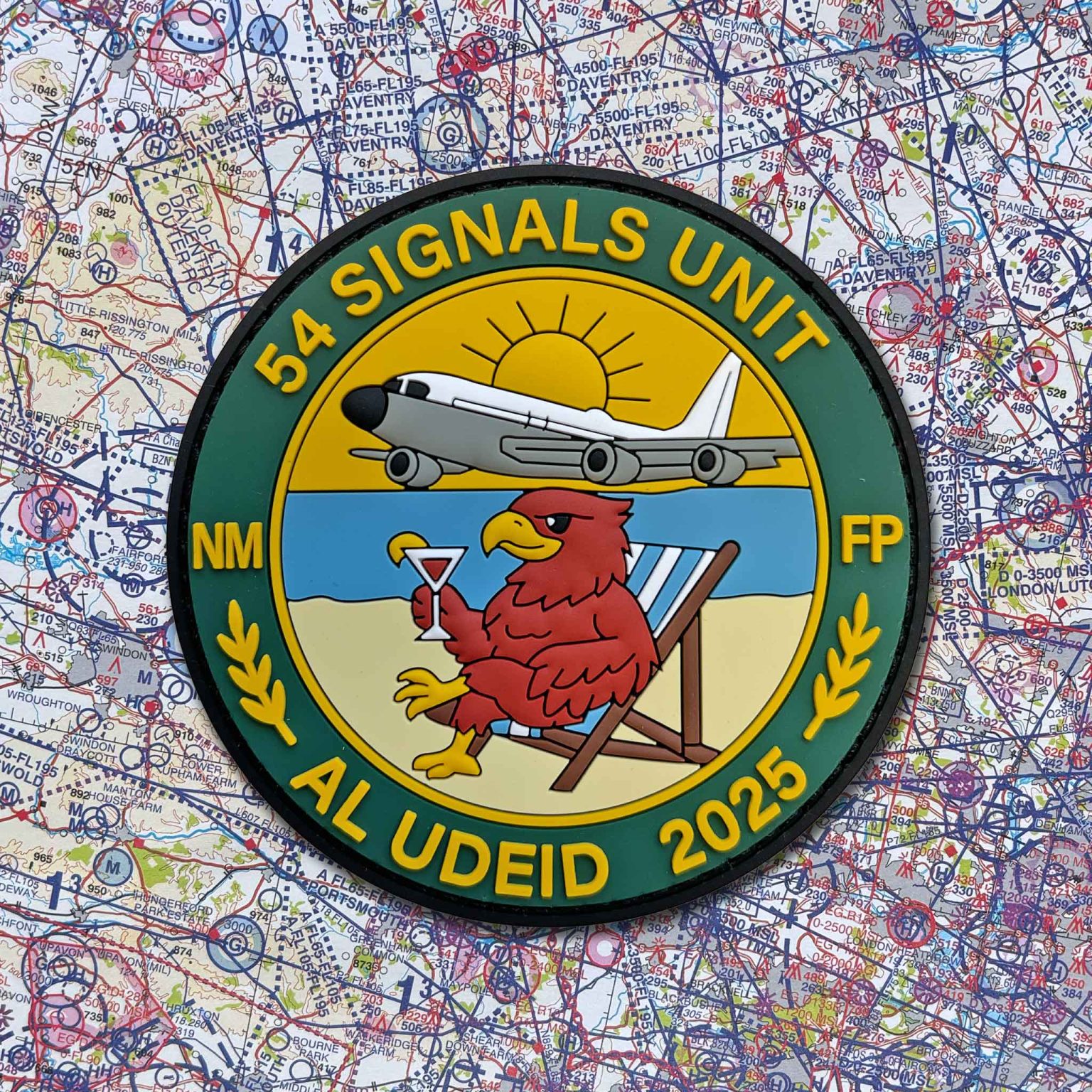 Runway Patch Pvc 54 Signals Unit - Al Udeid 2025 PVC Patch - Runway25