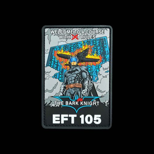 RAF EFT 105 'The Bark Night' PVC Patch