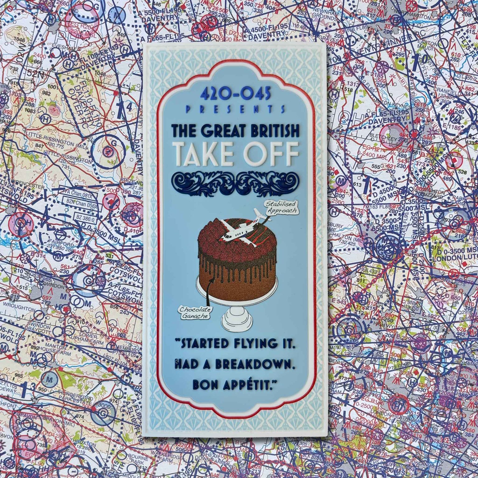 Runway Patch Pvc 45 Sqn Course 420-45 'The Great British Take Off' PVC FACS Patch - Runway25