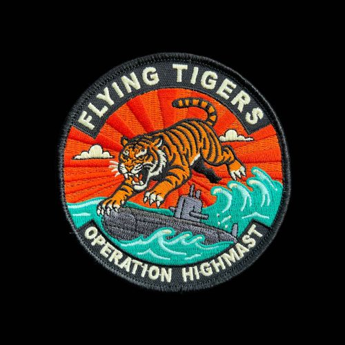 814 NAS Flying Tigers 'Operation Highmast' Patch