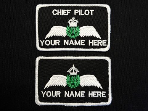 Civilian Pilot Name Badge