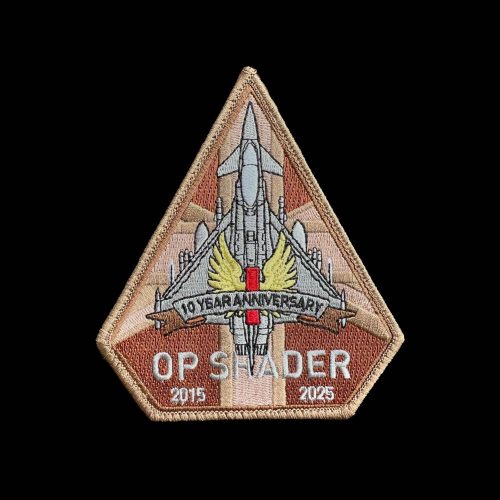 1(F) Sqn Op Shader 10 Year Anniversary Spearhead Patch