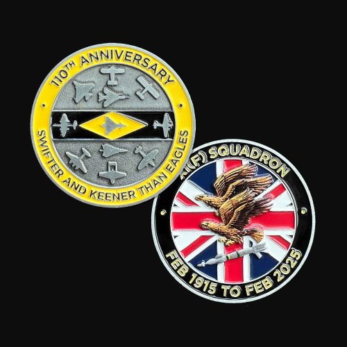 XI(F) Sqn 110 Year Anniversary Coin