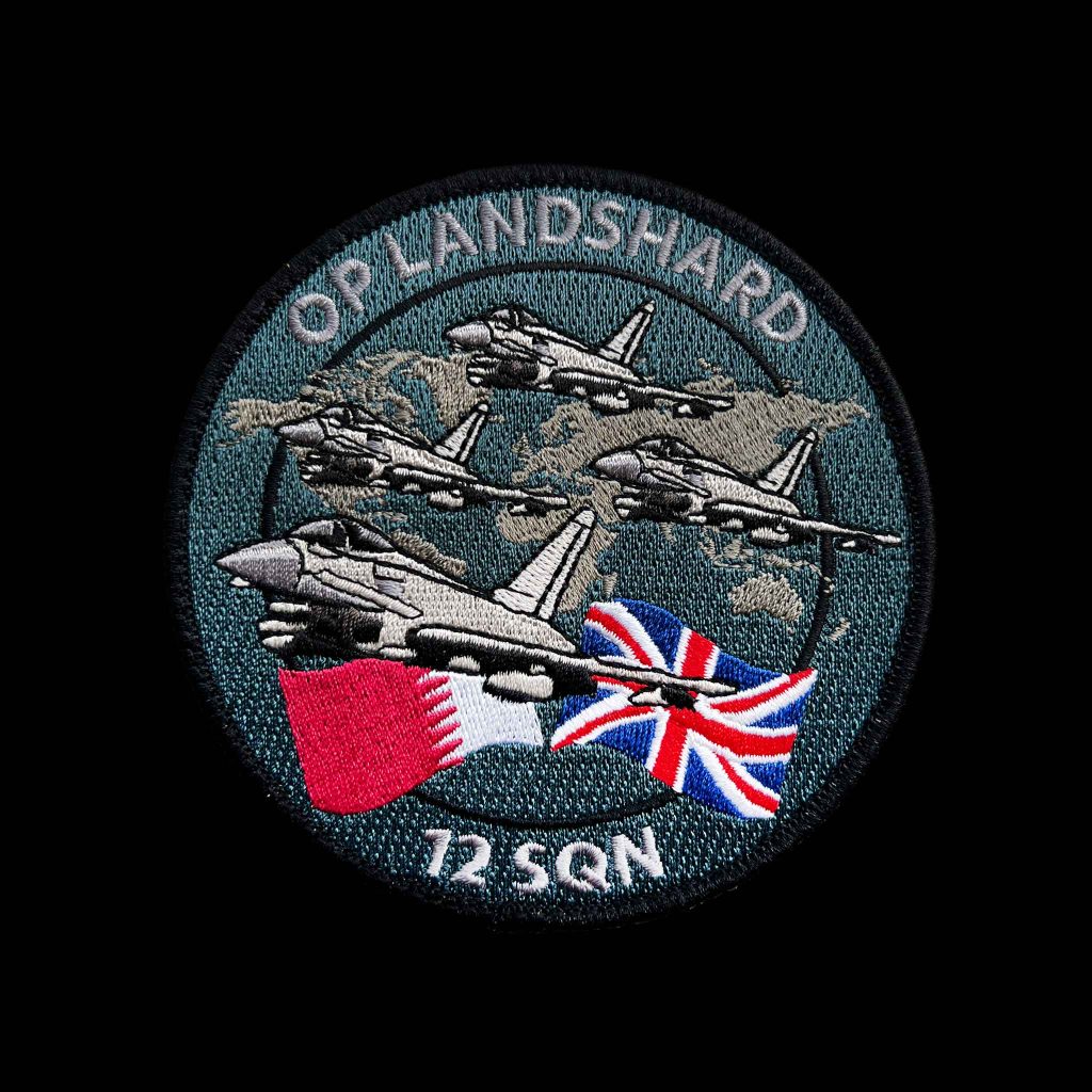 Colur Pach 12 Sqn Op Landshard Colour Patch - Runway25
