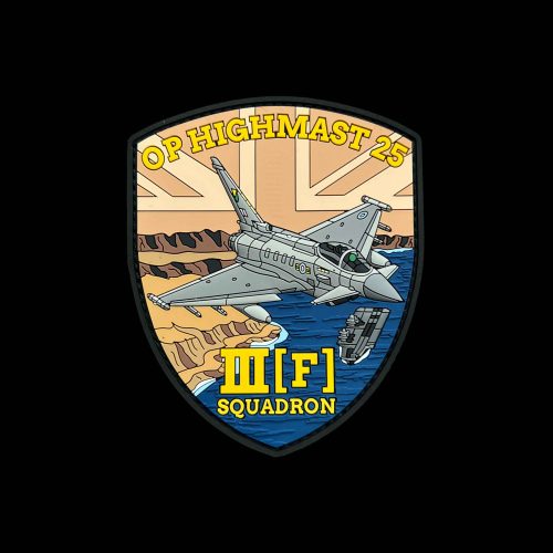 3(F) Sqn Op Highmast Shield PVC Patch