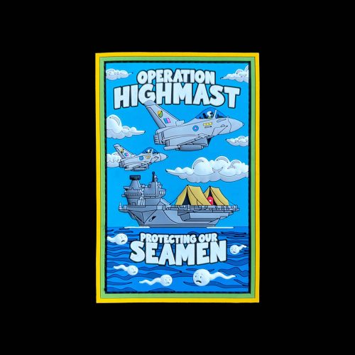 3(F) Sqn Op Highmast 'Protecting Our Seamen' PVC Patch