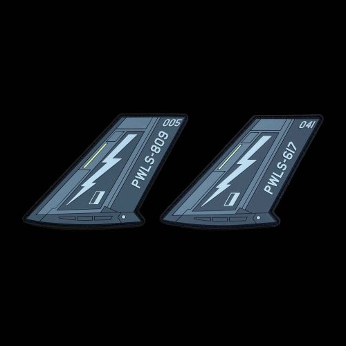 617 Sqn and 809 NAS 'Op Highmast' PVC Patch set