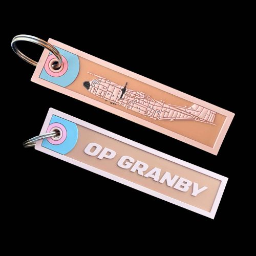 Op Granby: C-130 PVC Keyring