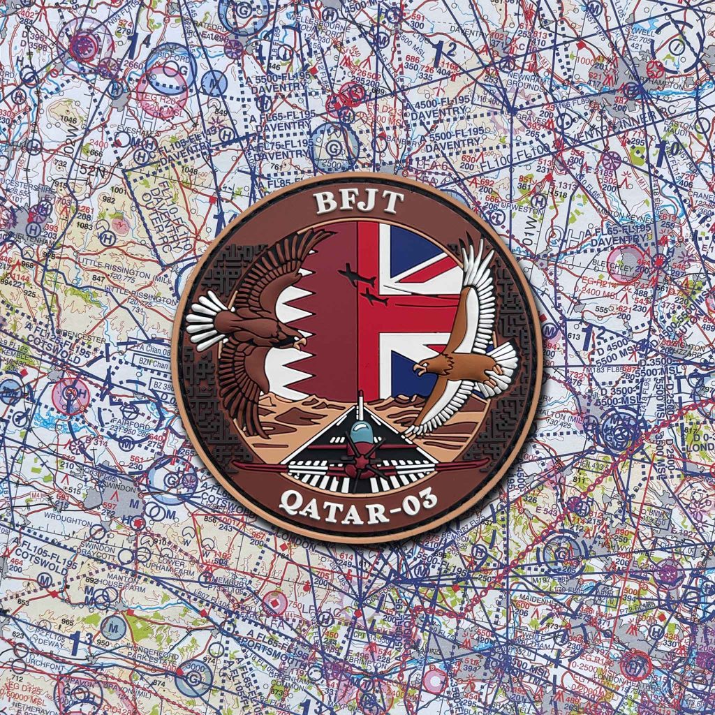 Runway Patch Pvc UK/Qatar BFJT Q-03 PVC Patch - Runway25