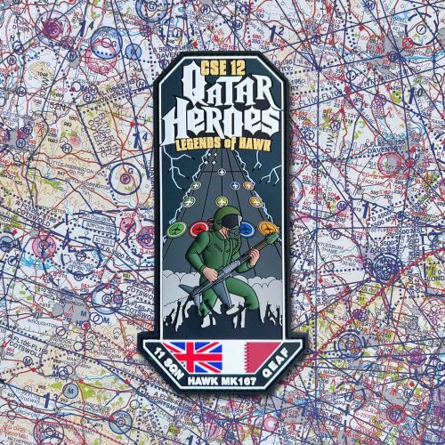 11 Sqn QEAF/RAF Course 12 'Qatar Heroes' PVC Patch