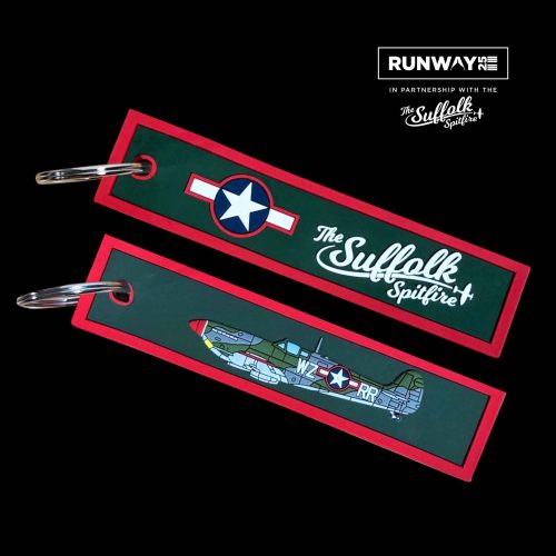 The Suffolk Spitfire PVC Keyring