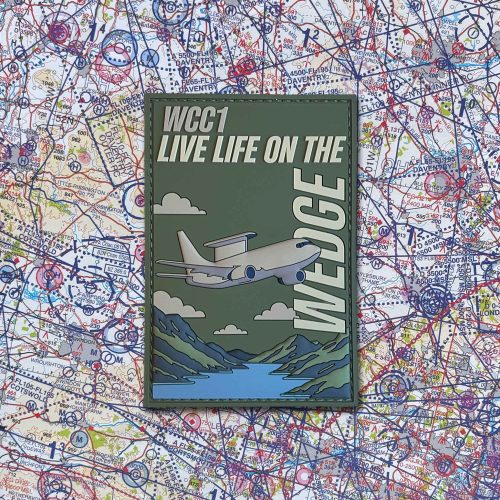 42 Sqn WCC1 'Live Life on the Wedge' Subdued PVC Patch