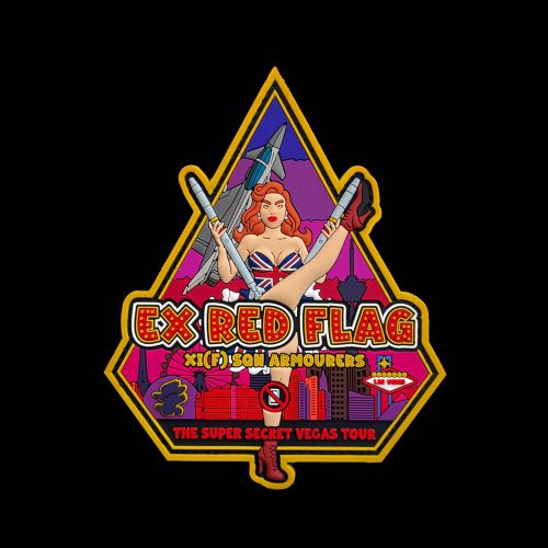 XI(F) Sqn Armourers Red Flag 26-1 PVC Patch