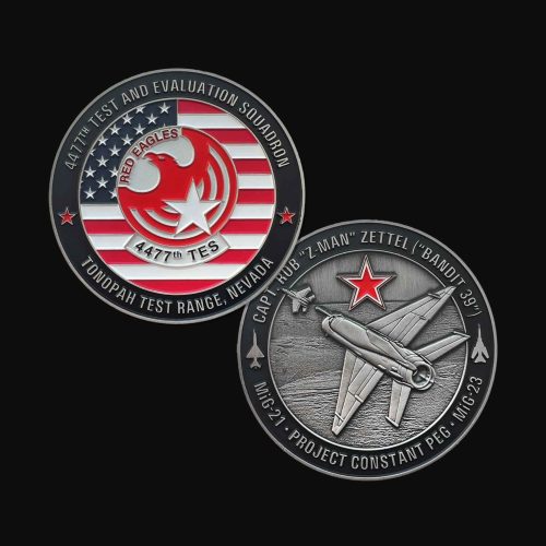 4477th TES 'Constant Peg' Coin