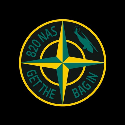 820 NAS 'Get The Bag In' Sticker