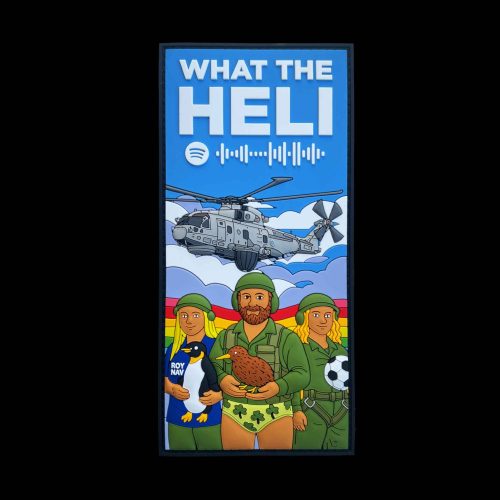 824 NAS 'What The Heli' PVC FACS Patch