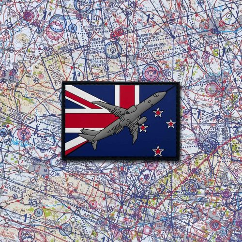 42 Sqn Poseidon UK/New Zealand Flag PVC Patch