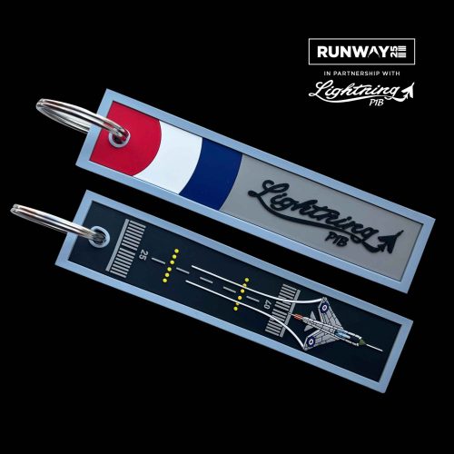 Lightning P1B XA847 PVC Keyring