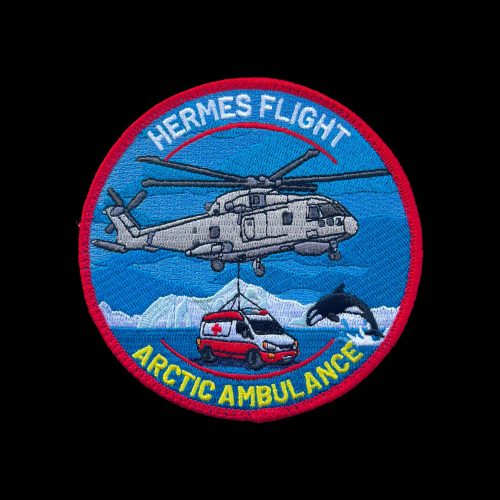 814 NAS Hermes Flight Arctic Ambulance Patch