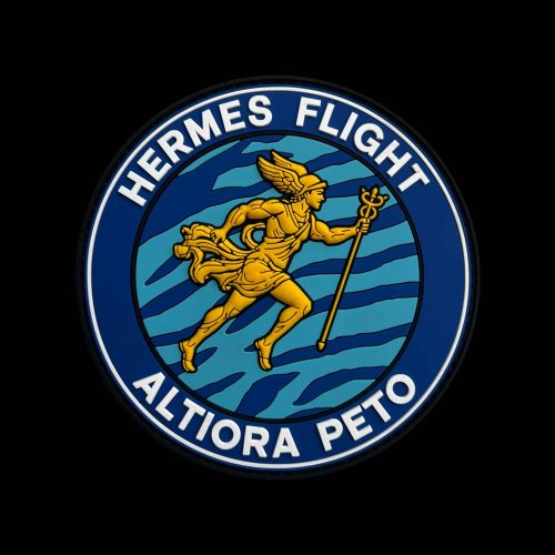 814 NAS Hermes Flight PVC Patch