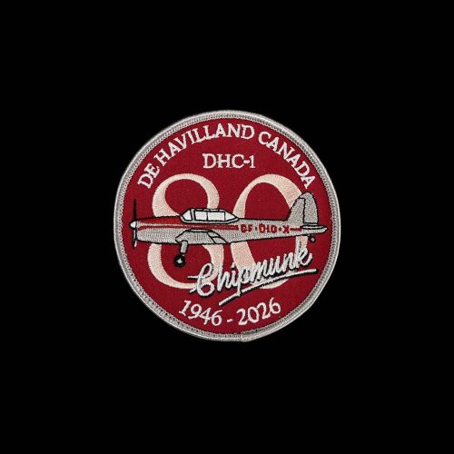 Chipmunk 80th Anniversary Patch