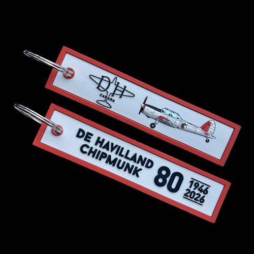 Chipmunk 80th PVC Keyring - Irish Air Corps