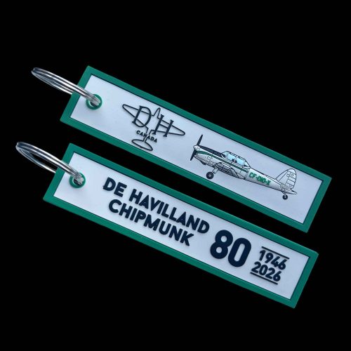 Chipmunk 80th PVC Keyring - CF-DIO-X Prototype