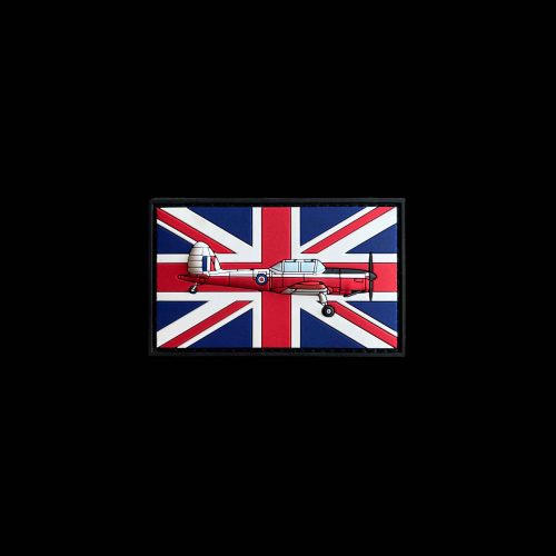 Chipmunk Union Jack Flag PVC Patch
