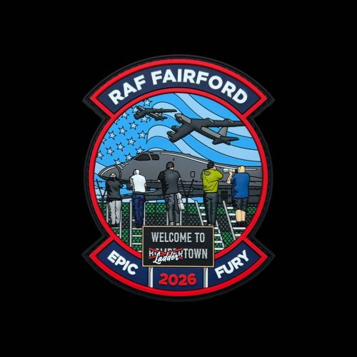 RAF Fairford Epic Fury 'Laddertown' PVC Patch
