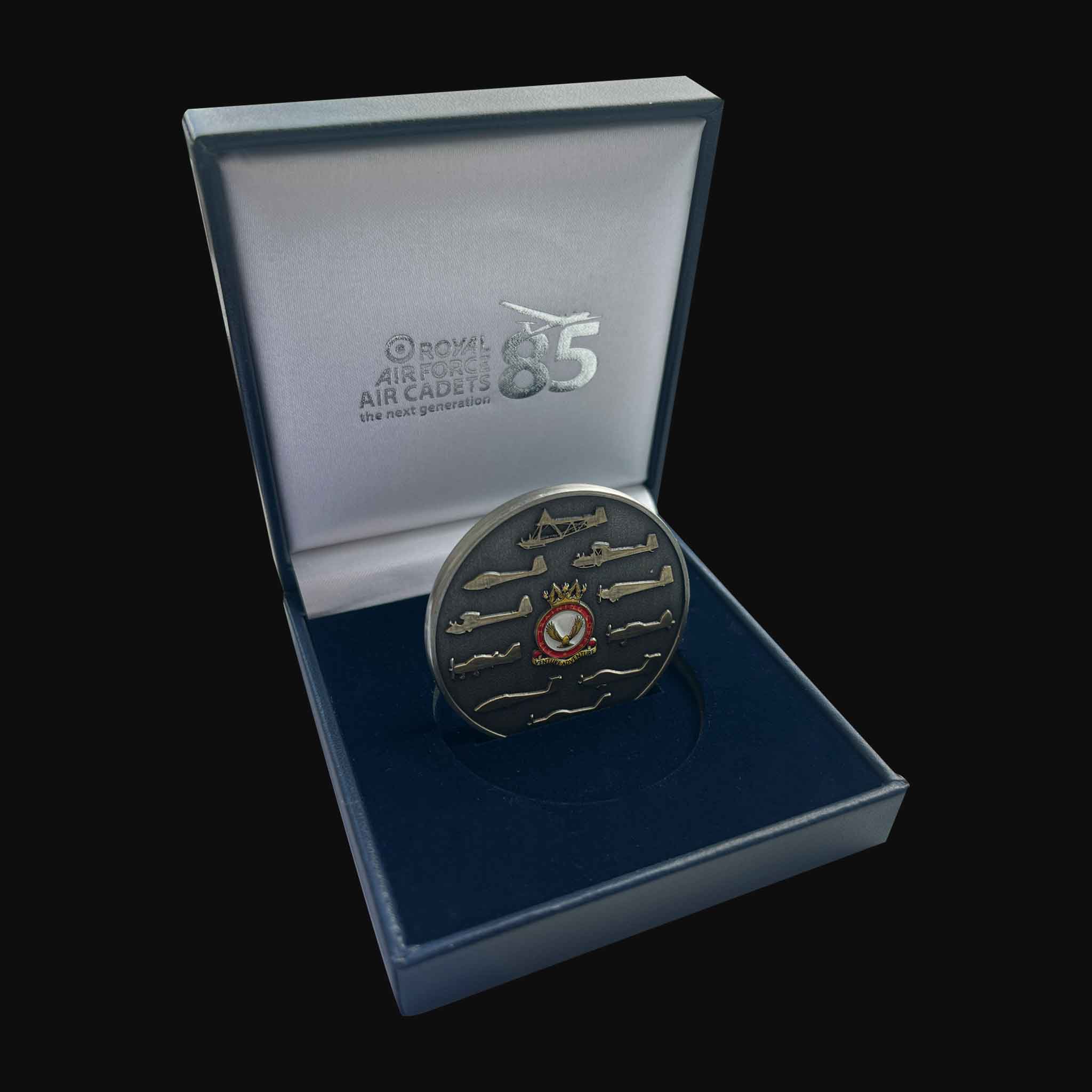 RAFAC 85th Anniversary Boxed Coin - Image 2