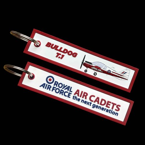 RAFAC 85th Anniversary Bulldog PVC Keyring
