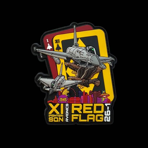 XI(F) Sqn Avionics Red Flag 26-1 PVC Patch