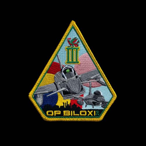 3(F) Sqn Op Biloxi Spearhead Embroidered Patch