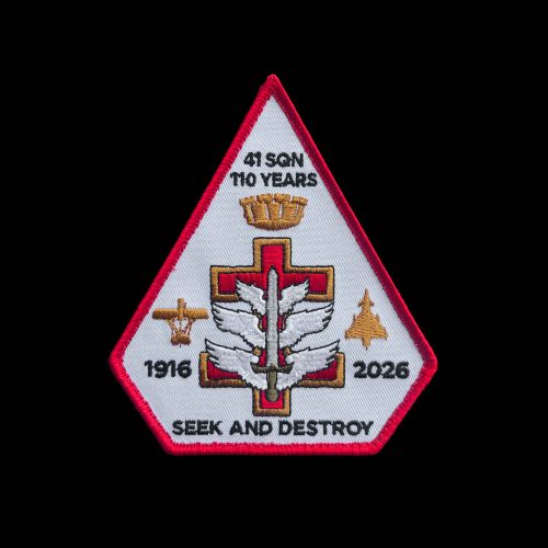 41 TES 110th Anniversary Embroidered Patch