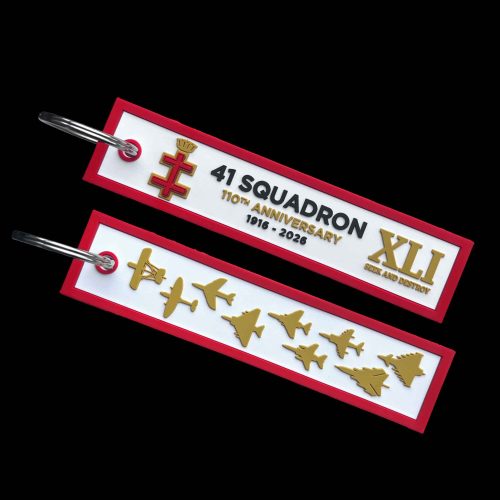 41 TES 110 Year Anniversary PVC Keyring