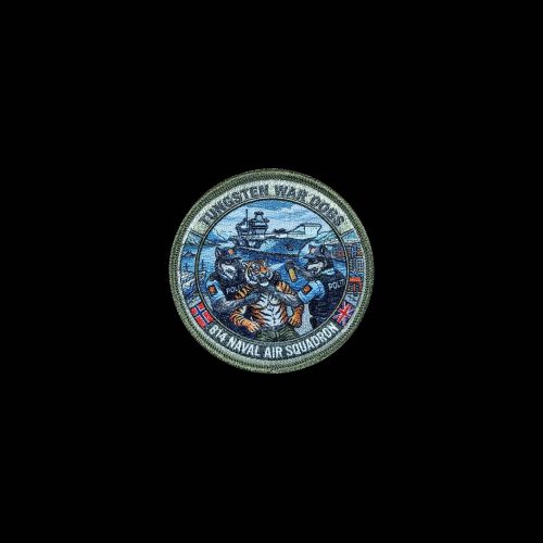 814 NAS Tungsten War Dogs Op Firecrest Patch