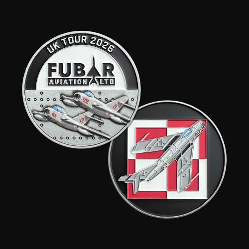FUBAR Aviation MiG UK Tour 2026 Coin