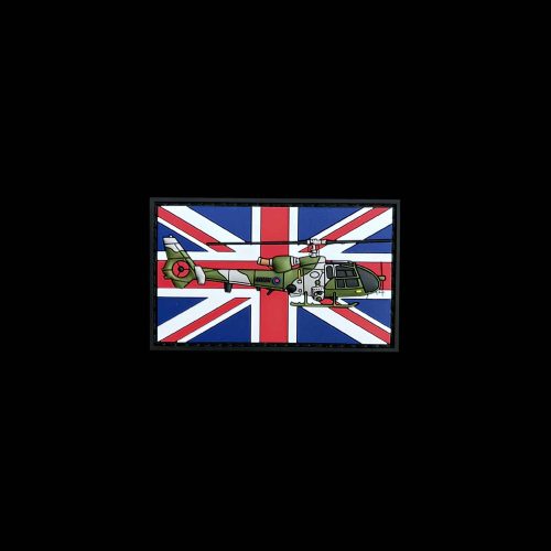 Gazelle Union Jack Flag PVC Patch