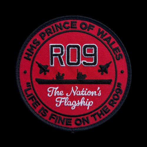 HMS PWLS The Nations Flagship Patch