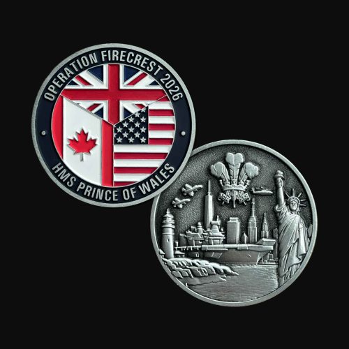 HMS PWLS Op Firecrest Coin