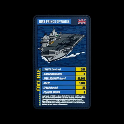 HMS PWLS Trump Card PVC Patch