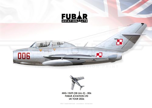 MiG 15UTI '006' Print