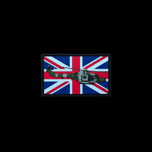 Lynx AH.7 Union Jack Flag PVC Patch