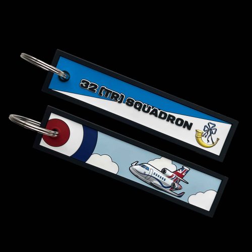 32(TR) Sqn PVC Keyring