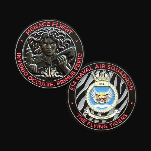 814 NAS Menace Flight Coin