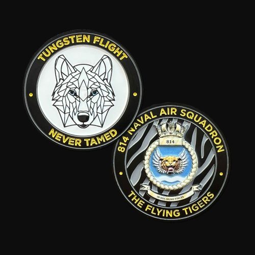 814 NAS Tungsten Flight Coin